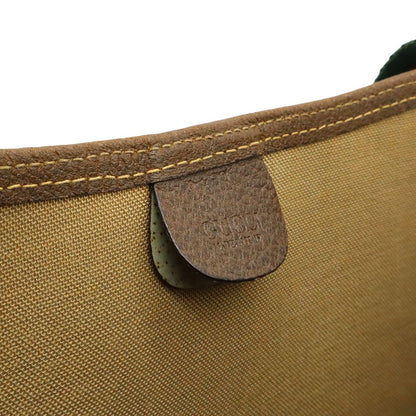 Gucci Vintage GG Plus Sherry Line Tote Shoulder Bag Vertical Leather Beige — view 7