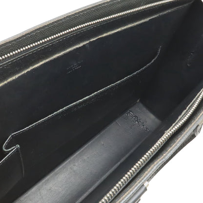 Louis Vuitton Taiga Porte Documents Rosin Business Bag Ardoise Black — view 6