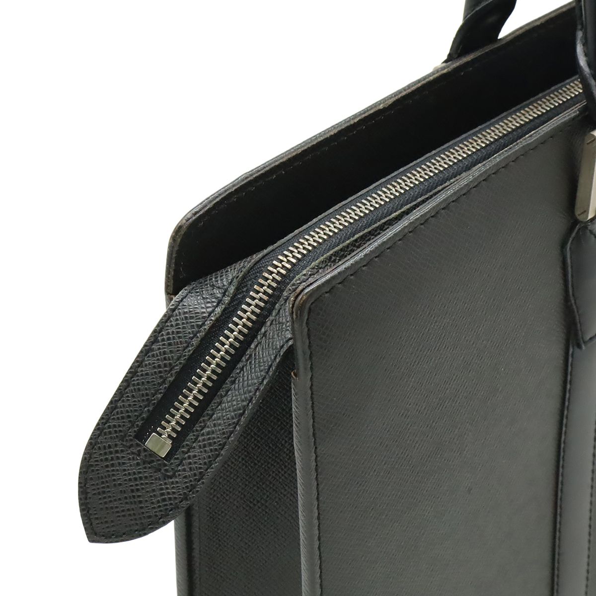 Louis Vuitton Taiga Porte Documents Rosin Business Bag Ardoise Black — view 8