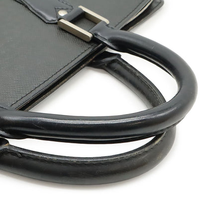 Louis Vuitton Taiga Porte Documents Rosin Business Bag Ardoise Black — view 4