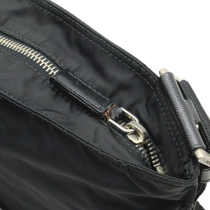 Prada Skull Shoulder Bag Crossbody Motif Studs Nylon Nero Black Domestic — view 6