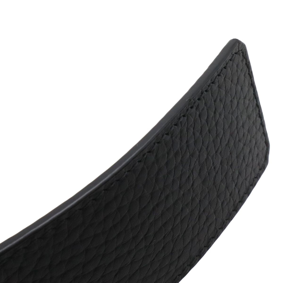 Louis Vuitton Ceinture LV Initial 40 mm Reversible Belt Taurillon Leather Black — view 6