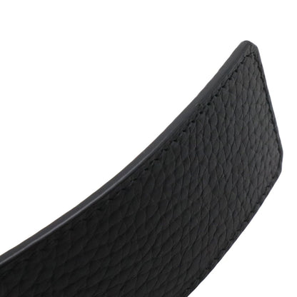 Louis Vuitton Ceinture LV Initial 40 mm Reversible Belt Taurillon Leather Black — view 6
