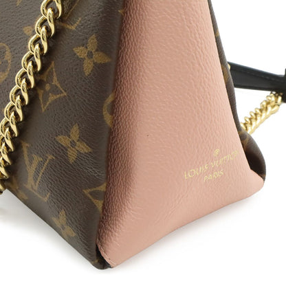 Louis Vuitton Monogram Calf BB Shoulder Bag Rose Valley Pink Zipper Slider — view 8