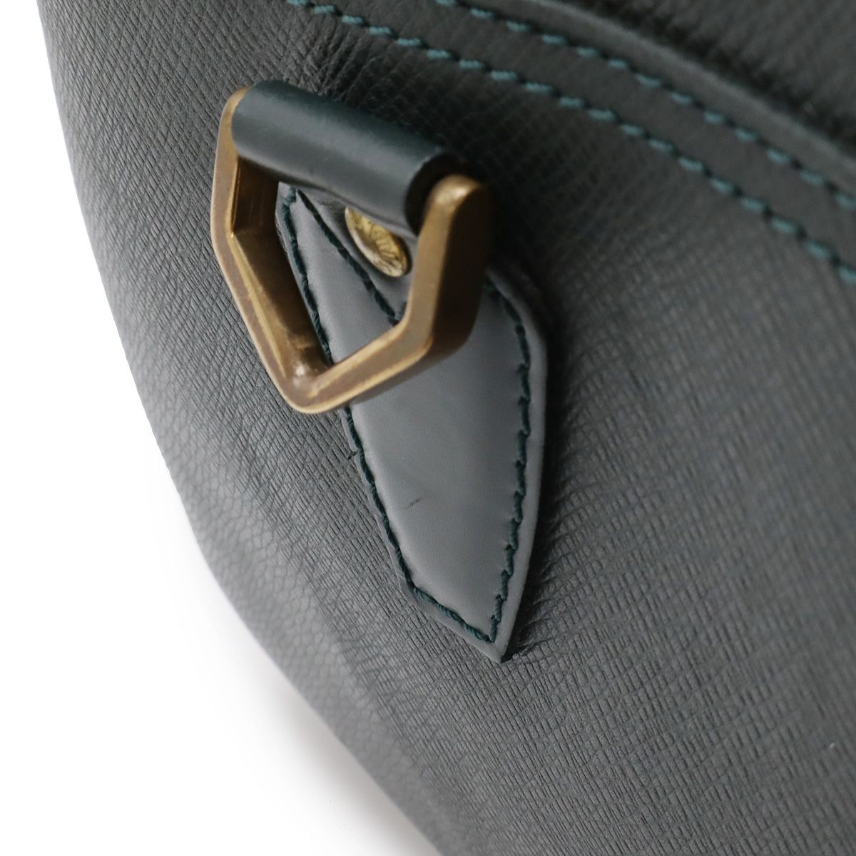 Louis Vuitton Taiga Kendall PM Boston Bag Travel Purse Epi Sea Green — view 6