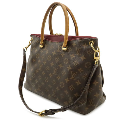 Louis Vuitton Monogram Pallas Tote 2-Way Shoulder Bag Crossbody Aurore — view 2
