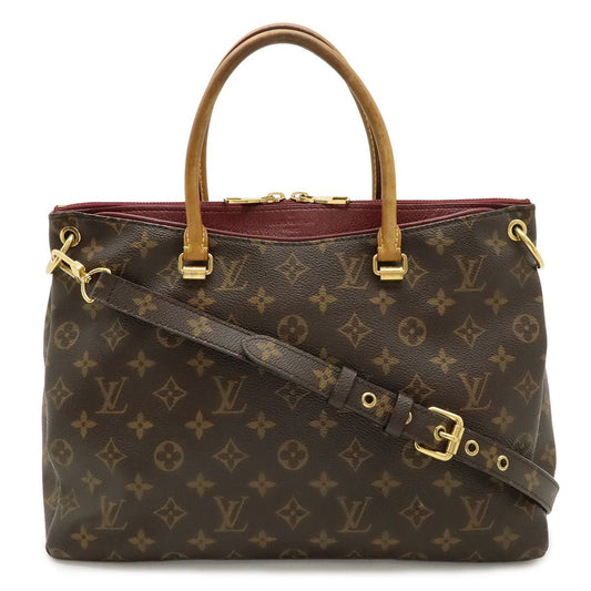 Louis Vuitton Monogram Pallas Tote 2-Way Shoulder Bag Crossbody Aurore