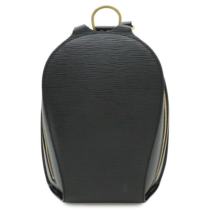Louis Vuitton Epi Mabillon Backpack Shoulder Bag Leather Noir Black