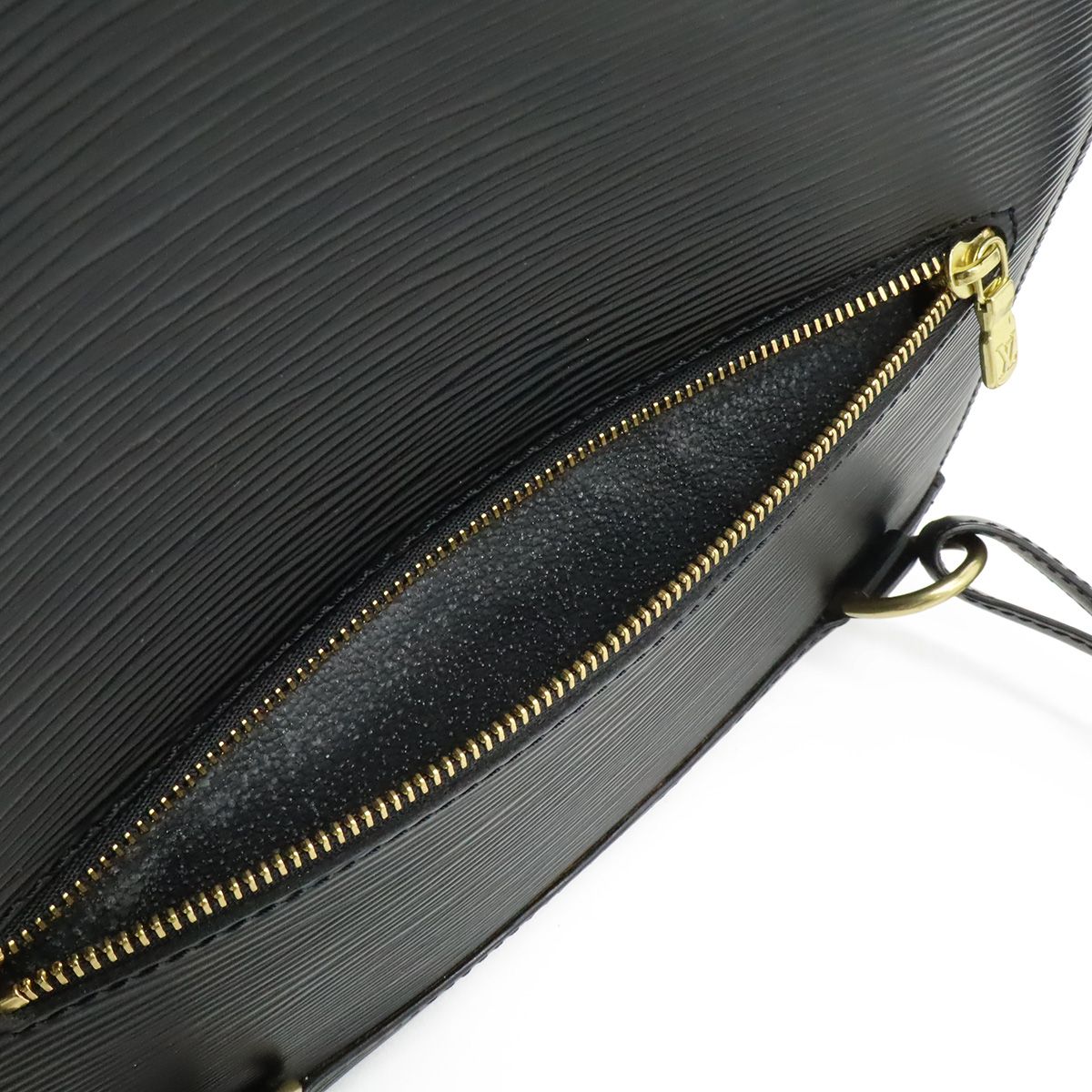 Louis Vuitton Epi Mabillon Backpack Shoulder Bag Leather Noir Black — view 9