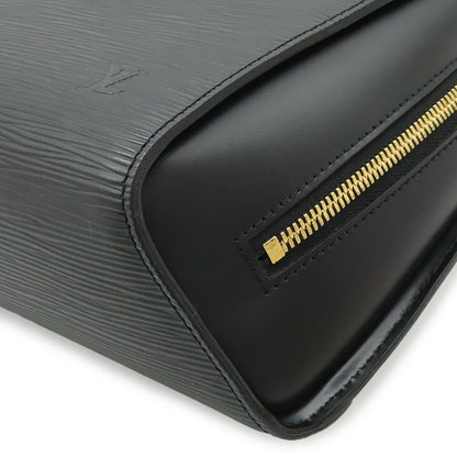 Louis Vuitton Epi Mabillon Backpack Shoulder Bag Leather Noir Black — view 3