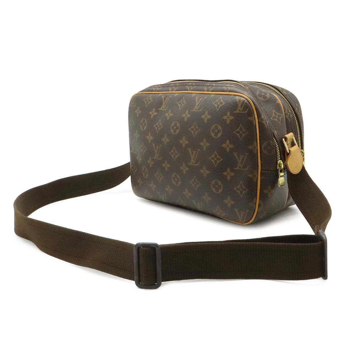 Louis Vuitton Monogram Reporter PM Shoulder Bag — view 2