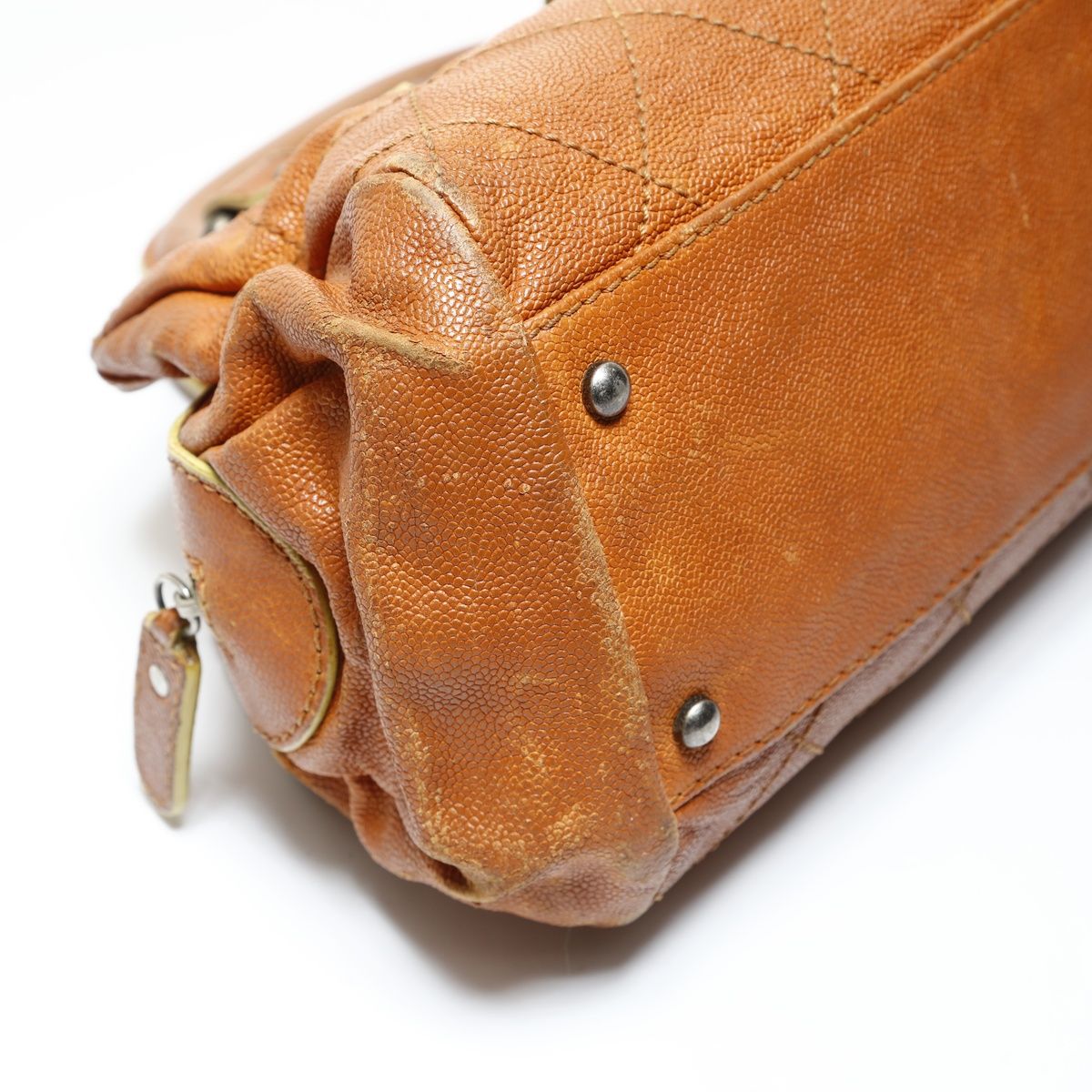 Chanel Handbag Caviar Leather Wild Stitch — view 5