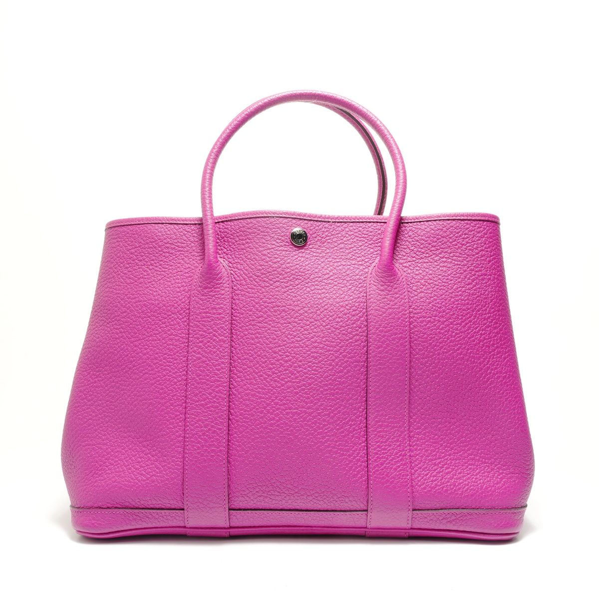 Hermes Tote Garden Party Negonda Rose Purple — view 2
