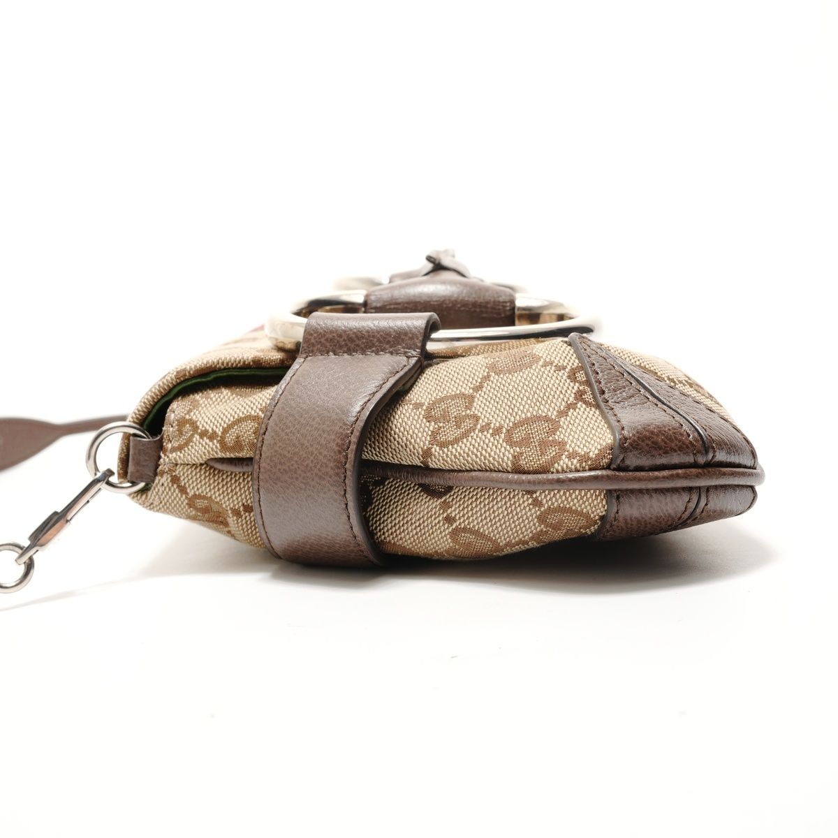 Gucci Shoulder Bag GG Canvas Big Horsebit Sherry — view 3