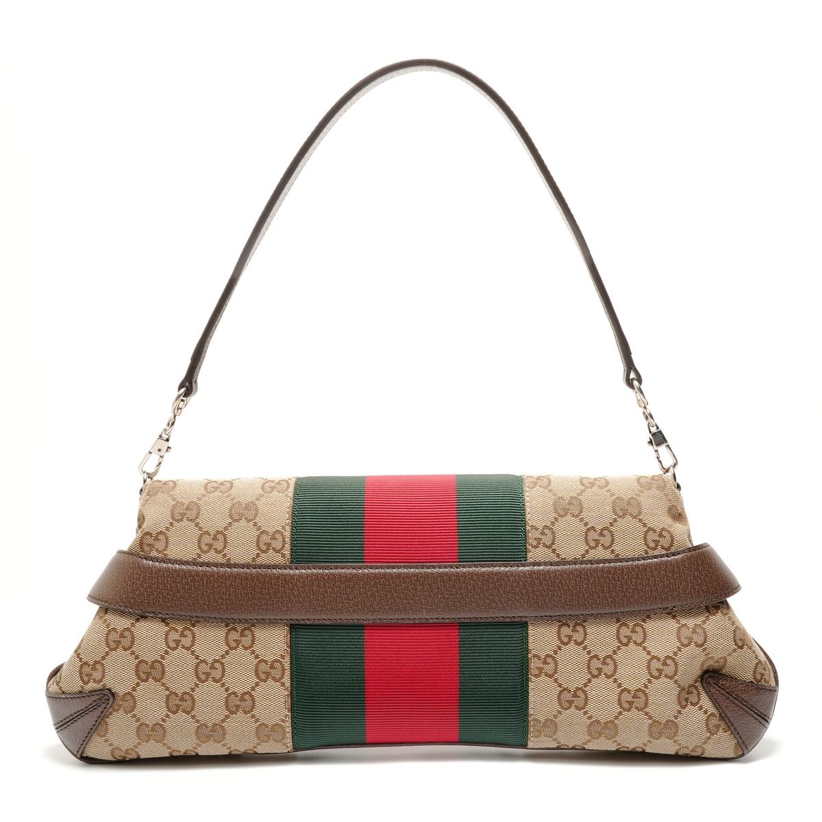 Gucci Shoulder Bag GG Canvas Big Horsebit Sherry — view 2