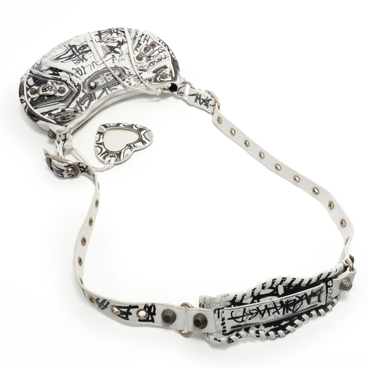 Balenciaga Shoulder Bag Graffiti le Cagole XS — view 8