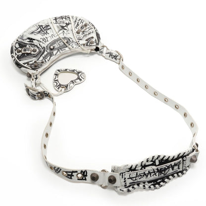 Balenciaga Shoulder Bag Graffiti le Cagole XS — view 8