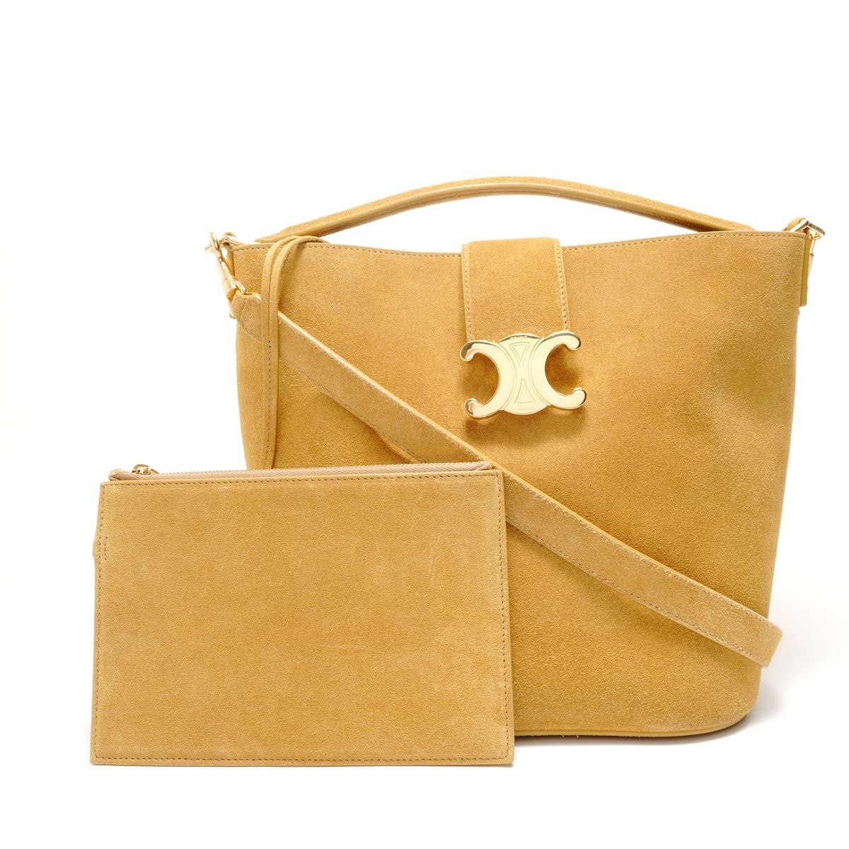Celine Shoulder Bag Louis e Gold