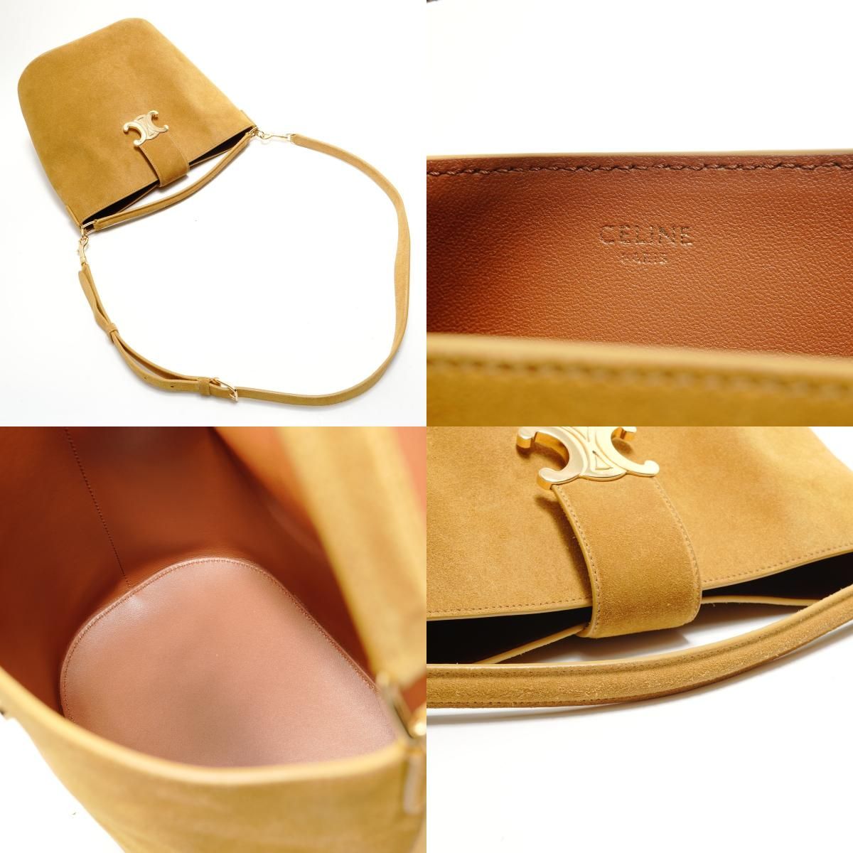 Celine Shoulder Bag Louis e Gold — view 9