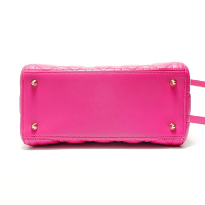 Dior Shoulder Bag Lady Gold — view 7