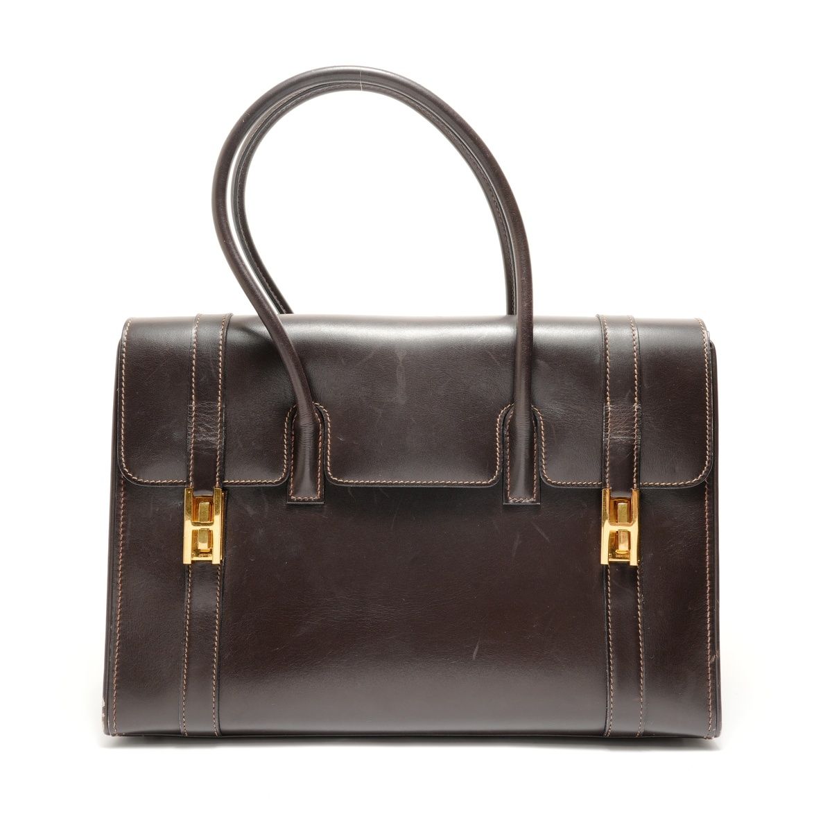 Hermes Handbag Drug Brown