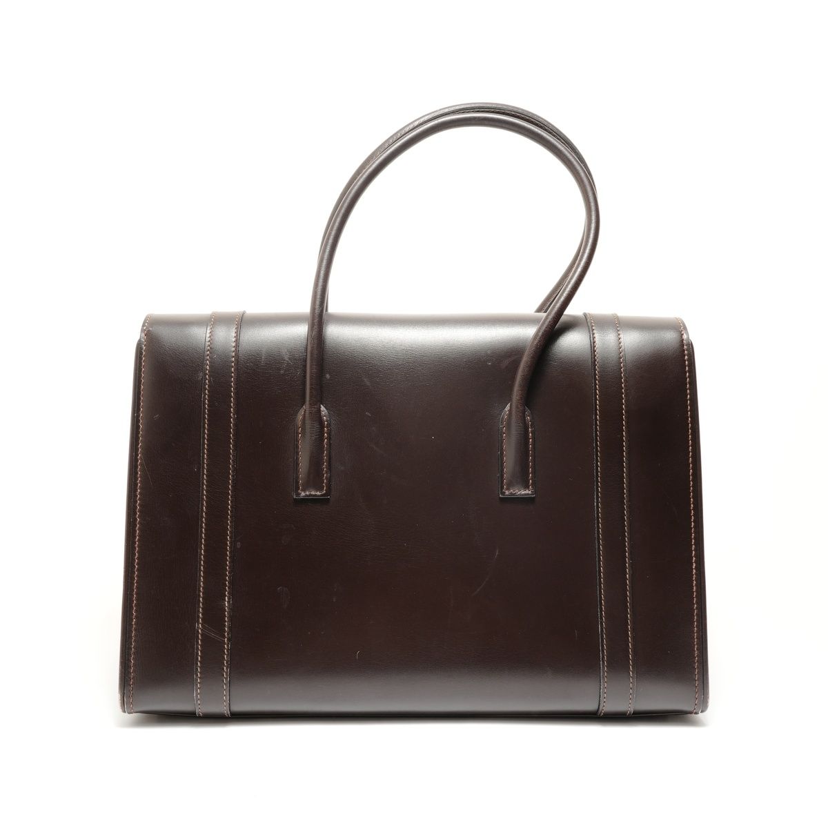Hermes Handbag Drug Brown — view 2