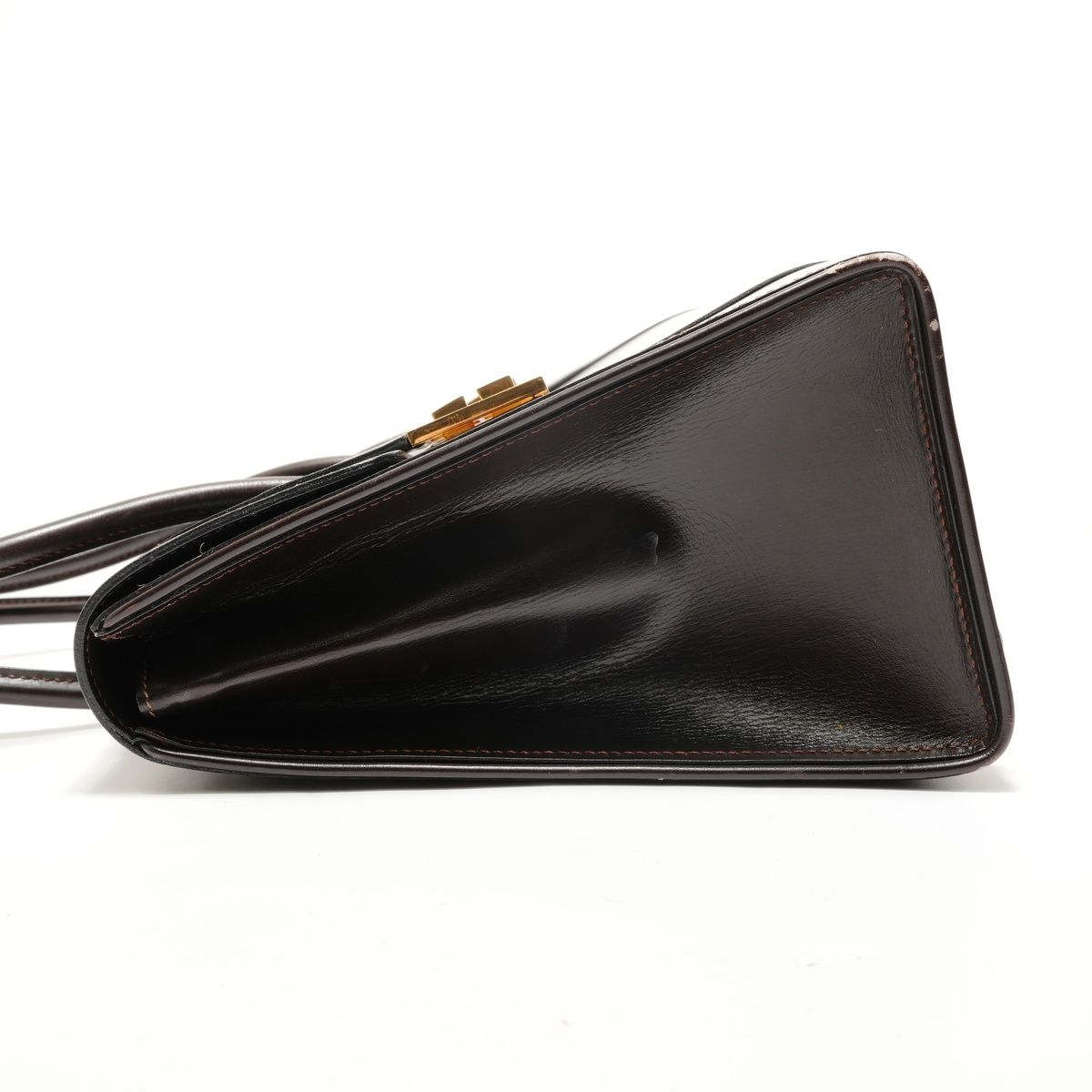 Hermes Handbag Drug Brown — view 3