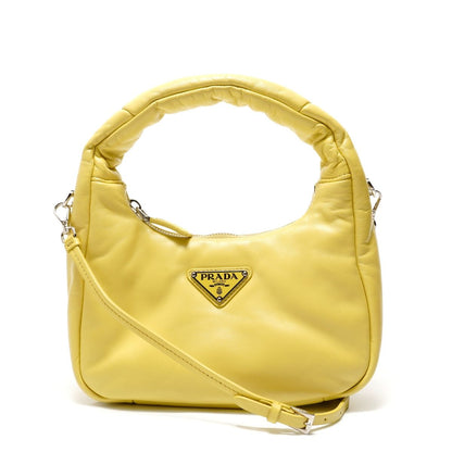 Prada Shoulder Bag 2-Way Padette Mini Soft Nappa Leather