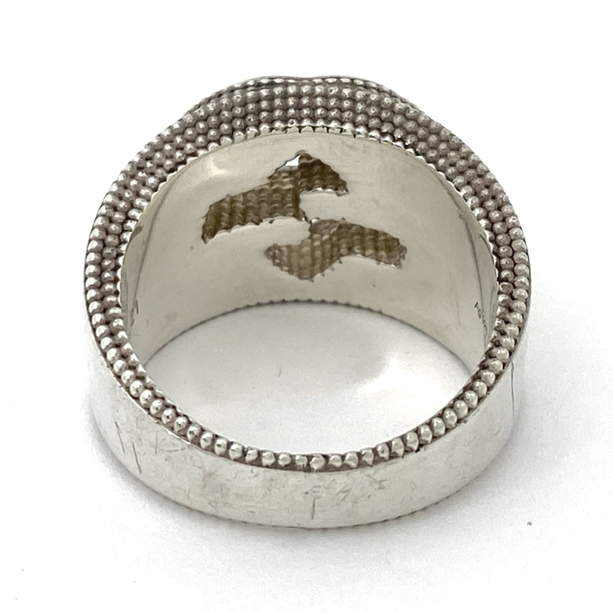 Gucci Interlocking Ring 925 Sterling Silver — view 3