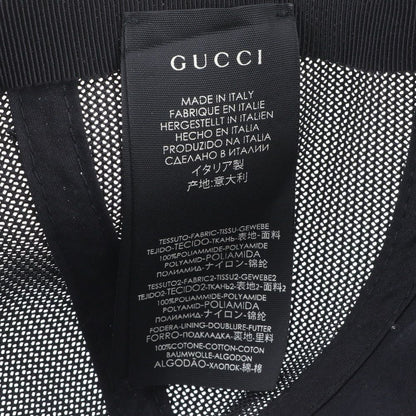 Gucci Tagged GG Baseball Cap Hat Black Ree — view 8