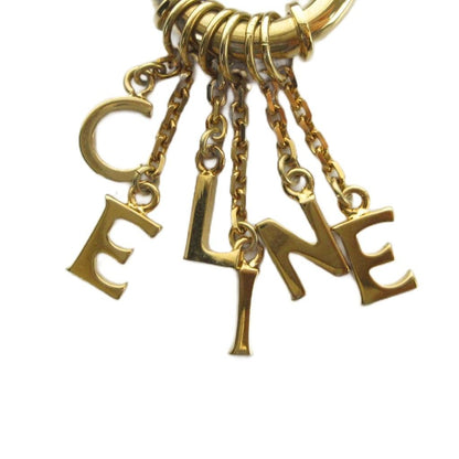 Celine Bag Charm Strap Logo Gold — view 3