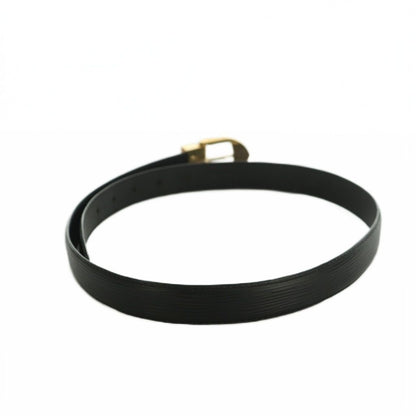 Louis Vuitton Belt Epi Leather Buckle 110 44 Black — view 2