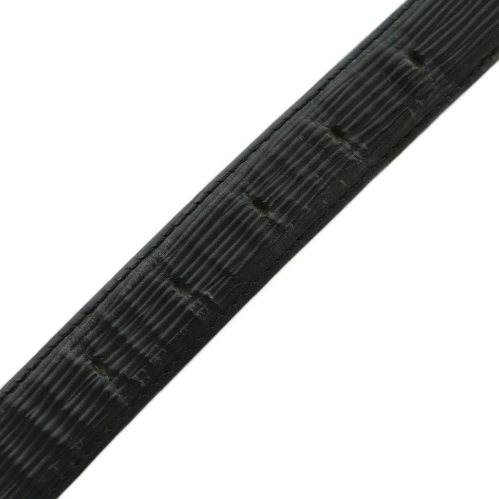Louis Vuitton Belt Epi Leather Buckle 110 44 Black — view 5