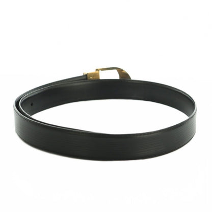 Louis Vuitton Belt Epi Leather Buckle 110 44 Black — view 2