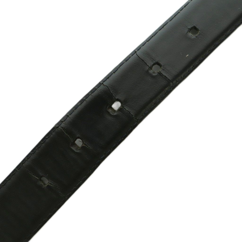Louis Vuitton Belt Epi Leather Buckle 110 44 Black — view 6