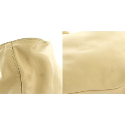 Gucci Tote Leather Beige — view 9