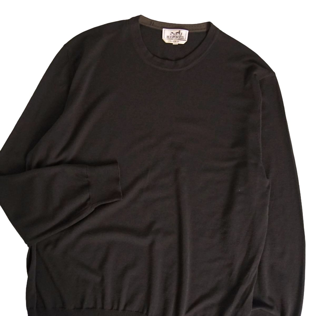 Hermes Knit Sweater Pullover Long — view 2