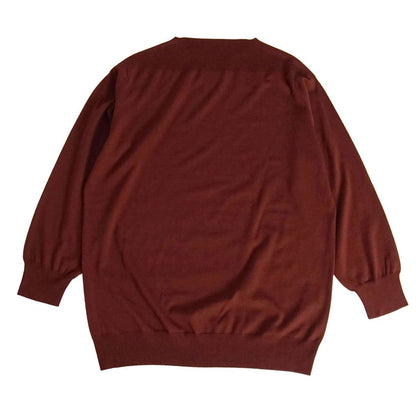 Hermes Sweater Knit Pullover Wool Ita — view 3