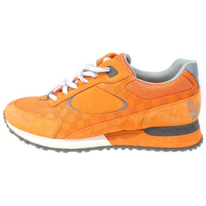 Louis Vuitton Run Away Pulse Line Monogram Sneakers White Orange