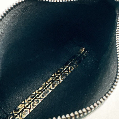 Bottega Veneta Case Intrecci Omirage Butterfly Leather Pouch Gold — view 7