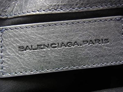 Balenciaga Clutch Giant Envelope Gray Leather Second Gold — view 5