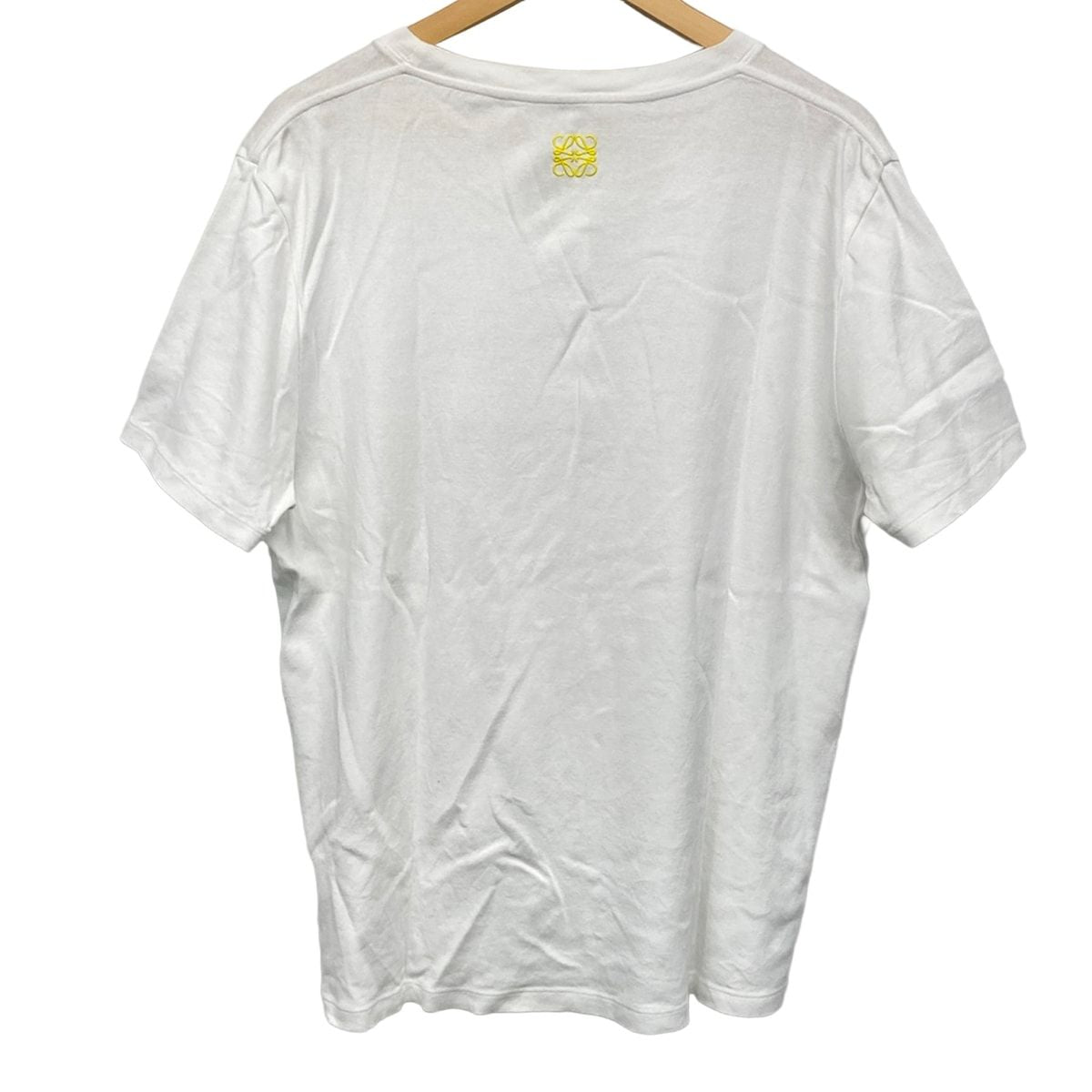 Loewe Short Sleeve T-Shirt XL White Yellow Multi Oyster — view 2