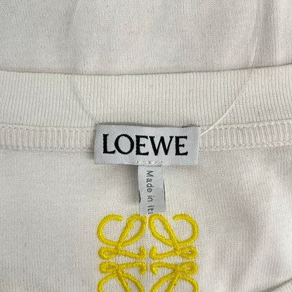 Loewe Short Sleeve T-Shirt XL White Yellow Multi Oyster — view 3