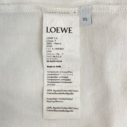 Loewe Short Sleeve T-Shirt XL White Yellow Multi Oyster — view 4