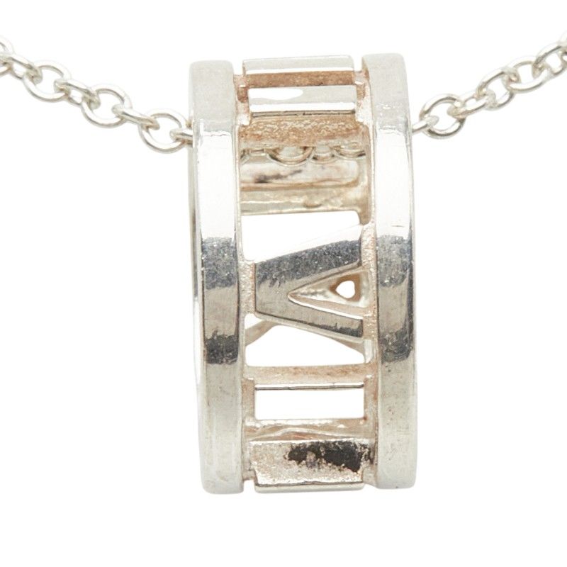 Tiffany & Co Atla Sling Chain Pendant Necklace Silver — view 3