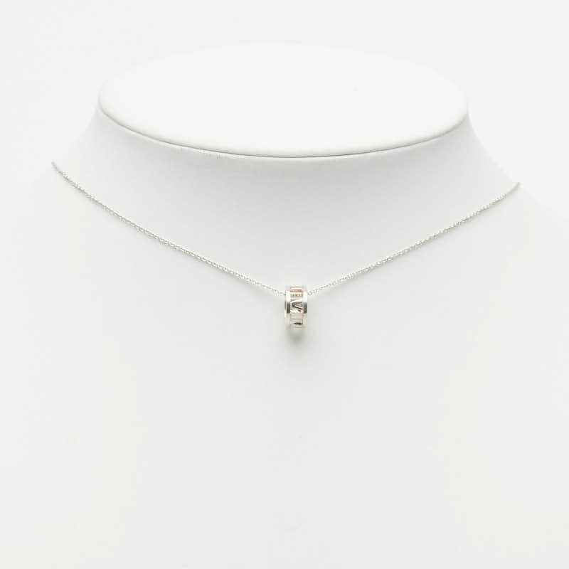 Tiffany & Co Atla Sling Chain Pendant Necklace Silver — view 8