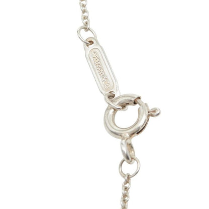 Tiffany & Co Heart Key Chain Pendant Necklace Silver — view 6