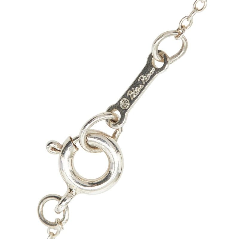 Tiffany & Co Paloma Picasso New Tenderness Heart Chain Pendant Necklace Silver — view 5