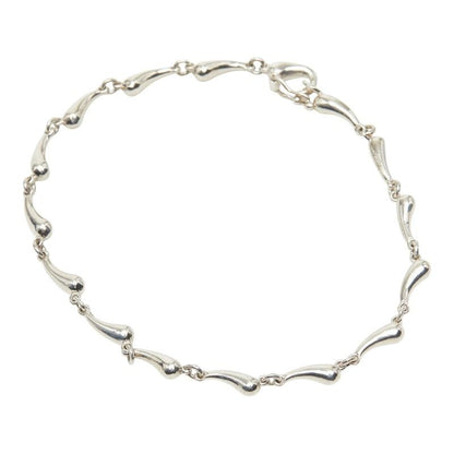 Tiffany & Co Elsa Peretti Teardrop Chain Bracelet Silver