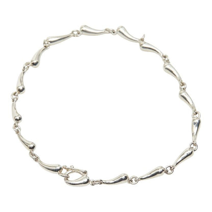 Tiffany & Co Elsa Peretti Teardrop Chain Bracelet Silver — view 2